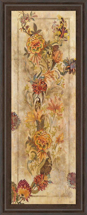 Fleur Delicate Ii By Georgie 18X42 Framed Print
