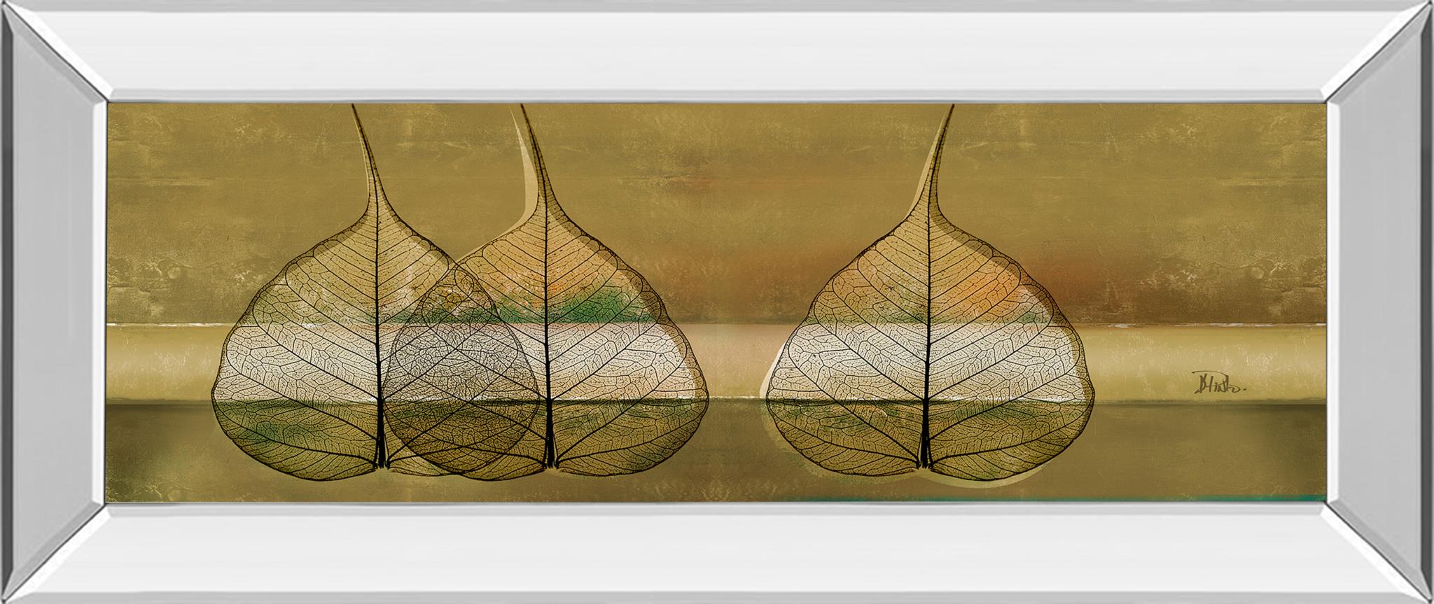 Mirrored Frame Less Is More Iv By Patricia Pinto 18X42 Mirror Frame Print