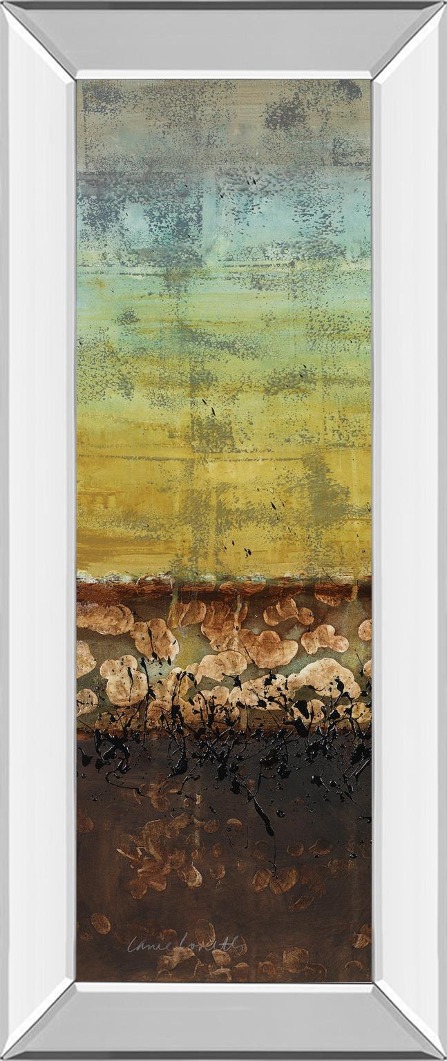 Mirrored Frame Subterranean I By Lanie Loreth 18X42 Mirror Frame Print