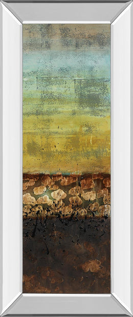 Mirrored Frame Subterranean I By Lanie Loreth 18X42 Mirror Frame Print