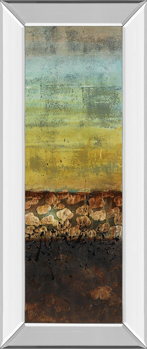 Mirrored Frame Subterranean I By Lanie Loreth 18X42 Mirror Frame Print