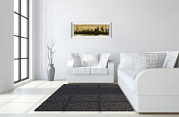Mirrored Frame Defined City I By Sd Graphic Studio 18X42 Mirror Frame Print