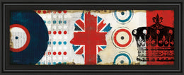 British Invasion I By Mo Mullan 18X42 Framed Print