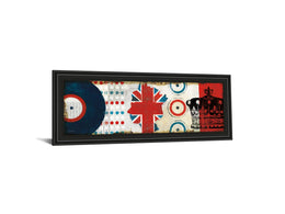 British Invasion I By Mo Mullan 18X42 Framed Print