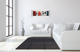 Mirrored Frame British Invasion Ii By Mo Mullan 18X42 Mirror Frame Print