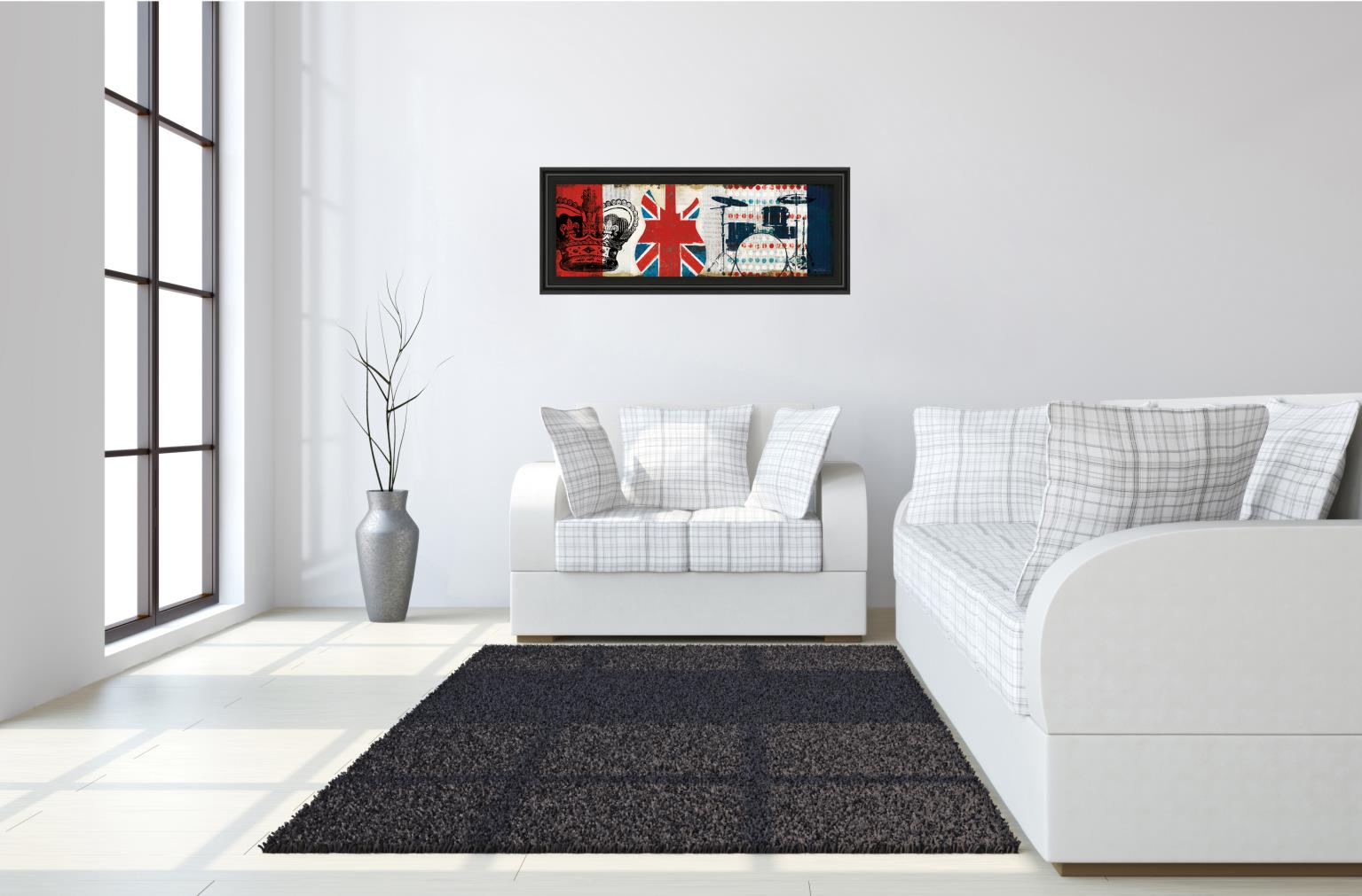 British Invasion Ii By Mo Mullan 18X42 Framed Print
