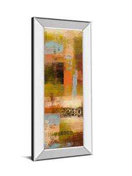 Mirrored Frame Departures Ii By Michael Marcon 18X42 Mirror Frame Print