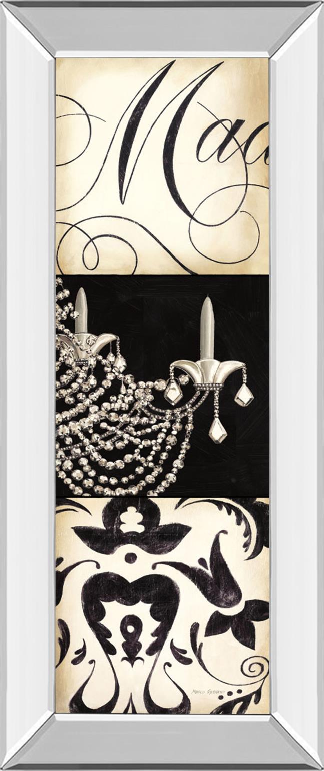 Mirrored Frame Fifth And Madison Iv By Marco Fabiano 18X42 Mirror Frame Print