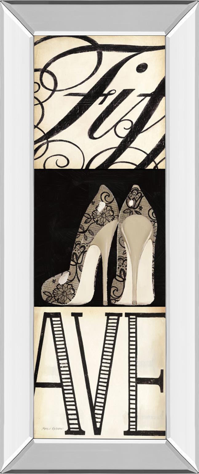 Mirrored Frame Fifth And Madison Iii  By Marco Fabiano 18X42 Mirror Frame Print