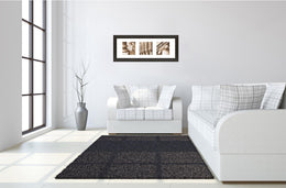 Architectual Triptych I By Tony Koukos 18X42 Framed Print