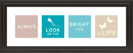 Words Of Kindness I By The Vintage Collection 18X42 Framed Print