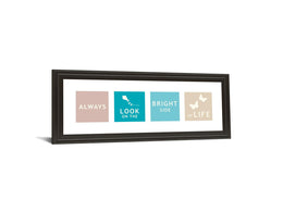Words Of Kindness I By The Vintage Collection 18X42 Framed Print