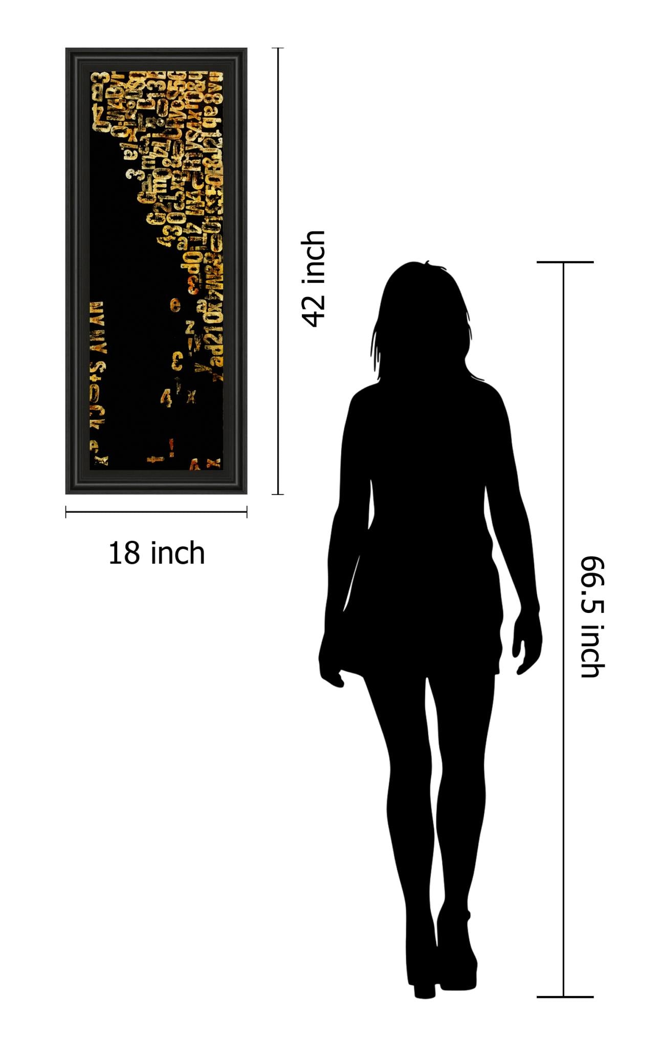 Stock I By Erin Ashley 18X42 Framed Print