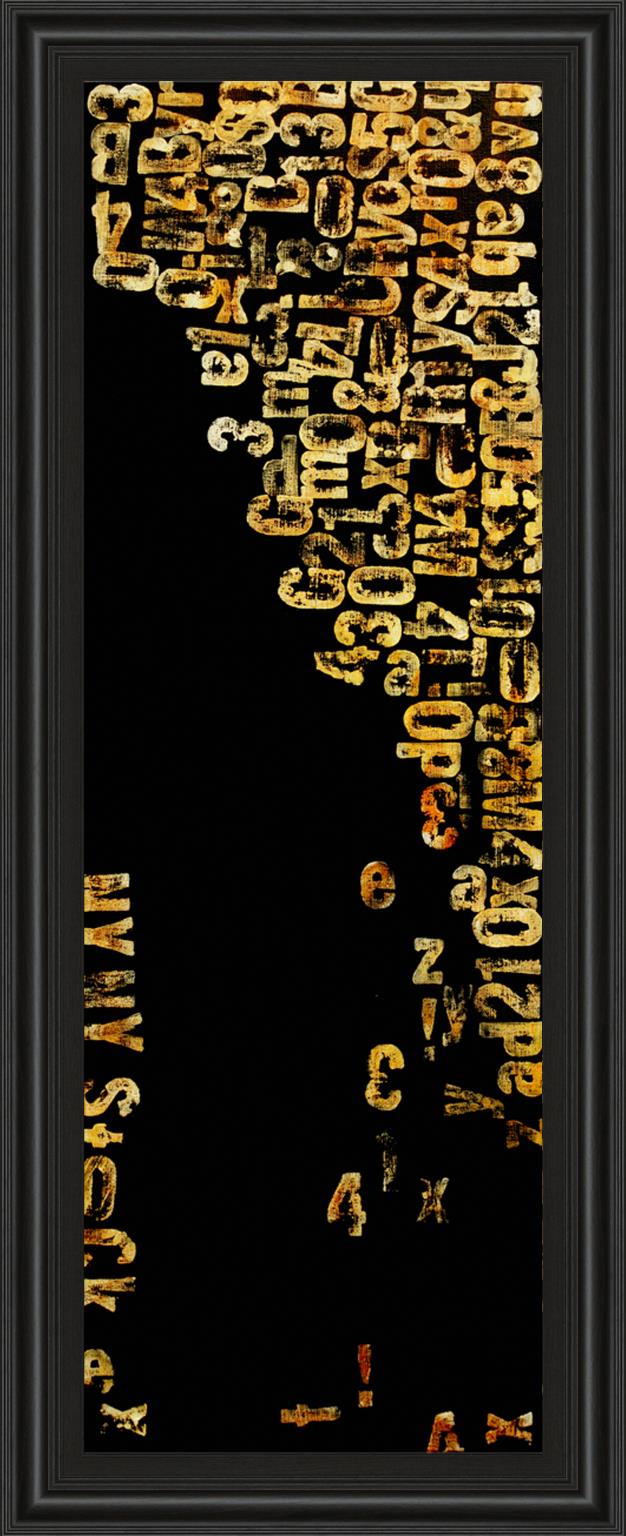 Stock I By Erin Ashley 18X42 Framed Print