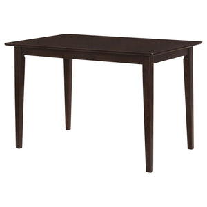 Gomez  Rectangular Dining Table Set Cappuccino