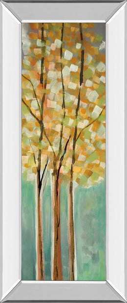 Mirrored Frame Shandalee Woods Ii By Susan Jill 18X42 Mirror Frame Print