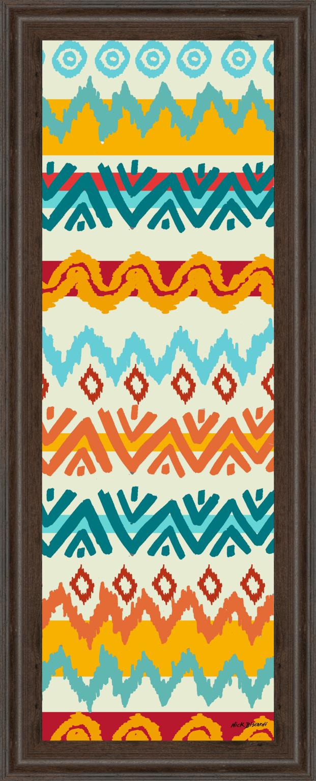 Navajo Mission Ii By Nicholas Biscardi 18X42 Framed Print