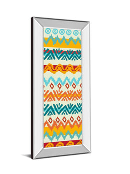 Mirrored Frame Navajo Mission Ii By Nicholas Biscardi 18X42 Mirror Frame Print