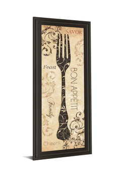 Bon Appetite By Dee Dee 18X42 Framed Print