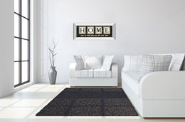 Mirrored Frame Home By Anne Lapoint 18X42 Mirror Frame Print