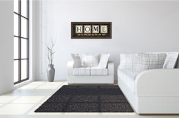 Home By Anne Lapoint 18X42 Framed Print