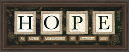 Hope By Anne Lapoint 18X42 Framed Print