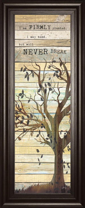 I Am Firmly Planted By Marla Rae 18X42 Framed Print