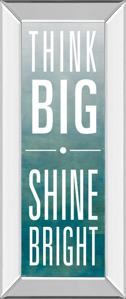 Mirrored Frame Shine By Sd Studios 18X42 Mirror Frame Print