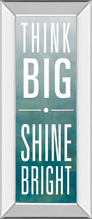 Mirrored Frame Shine By Sd Studios 18X42 Mirror Frame Print