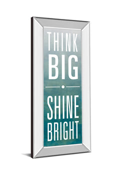 Mirrored Frame Shine By Sd Studios 18X42 Mirror Frame Print