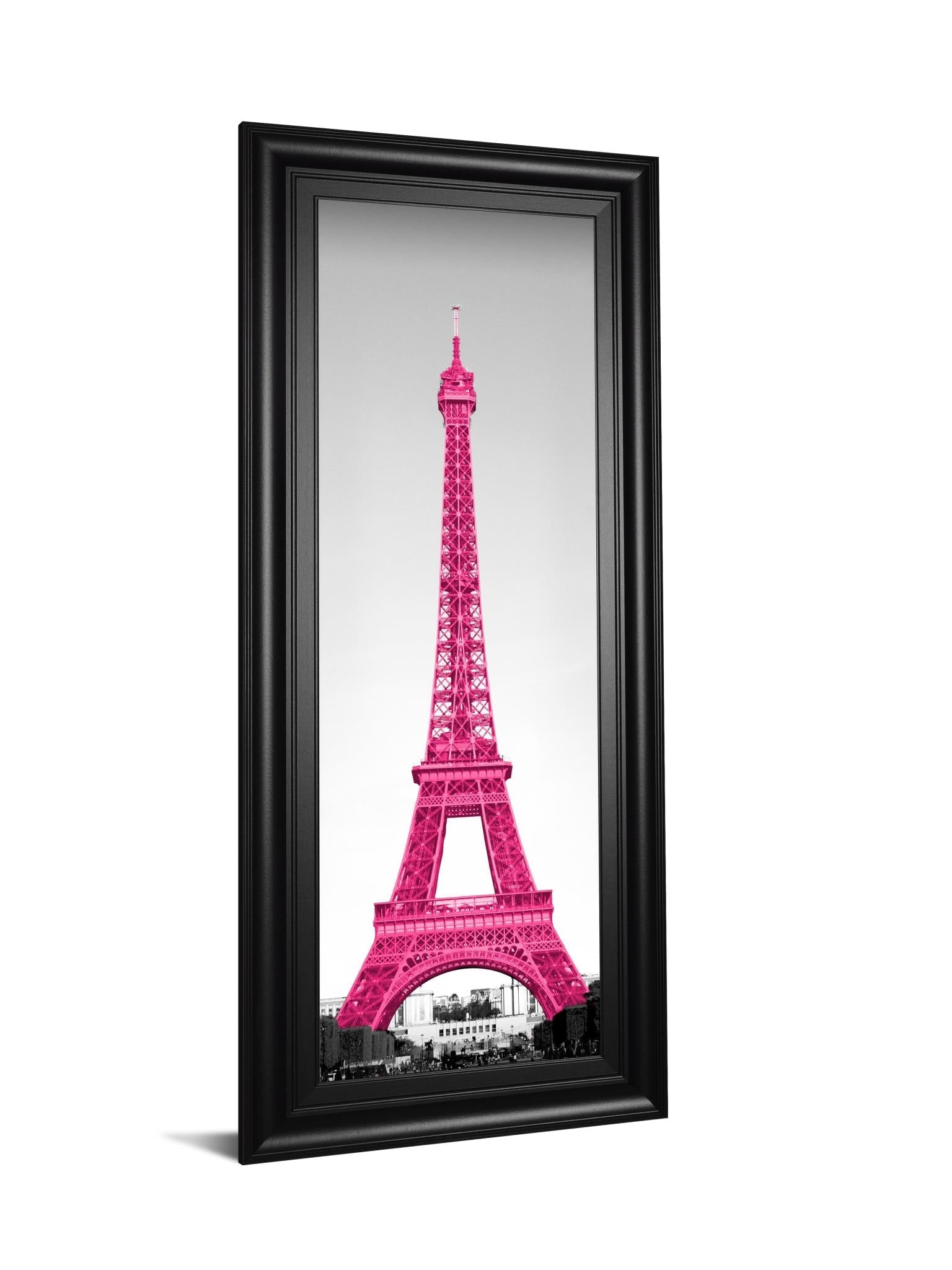 Pretty In Paris By Emily Navas 18X42 Framed Print