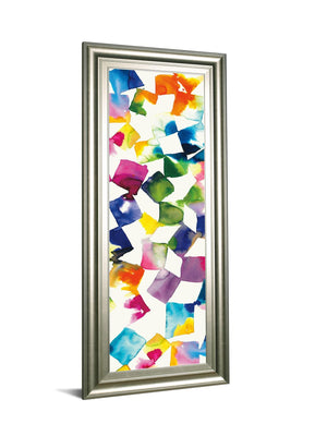 Colorful Cubes Ii By Wild Apple Portfolio 18X42 Framed Print