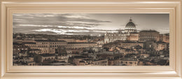 Bella Roma By Frank Assaf 18X42 Framed Print