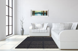 Mirrored Frame Love You To The Moon And Back By Marla Rae 18X42 Mirror Frame Print
