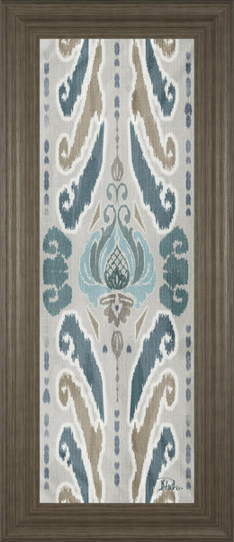 A Touch Of Flourish I By Patricia Pinto 18X42 Framed Print