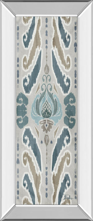 Mirrored Frame A Touch Of Flourish I By Patricia Pinto 18X42 Mirror Frame Print