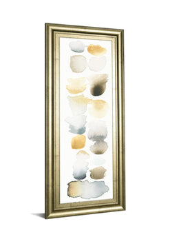 Watercolor Swatch Panel Ii By Elyse De Neige 18X42 Framed Print