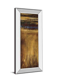 Mirrored Frame Eruption Pompe I By Jardine 18X42 Mirror Frame Print