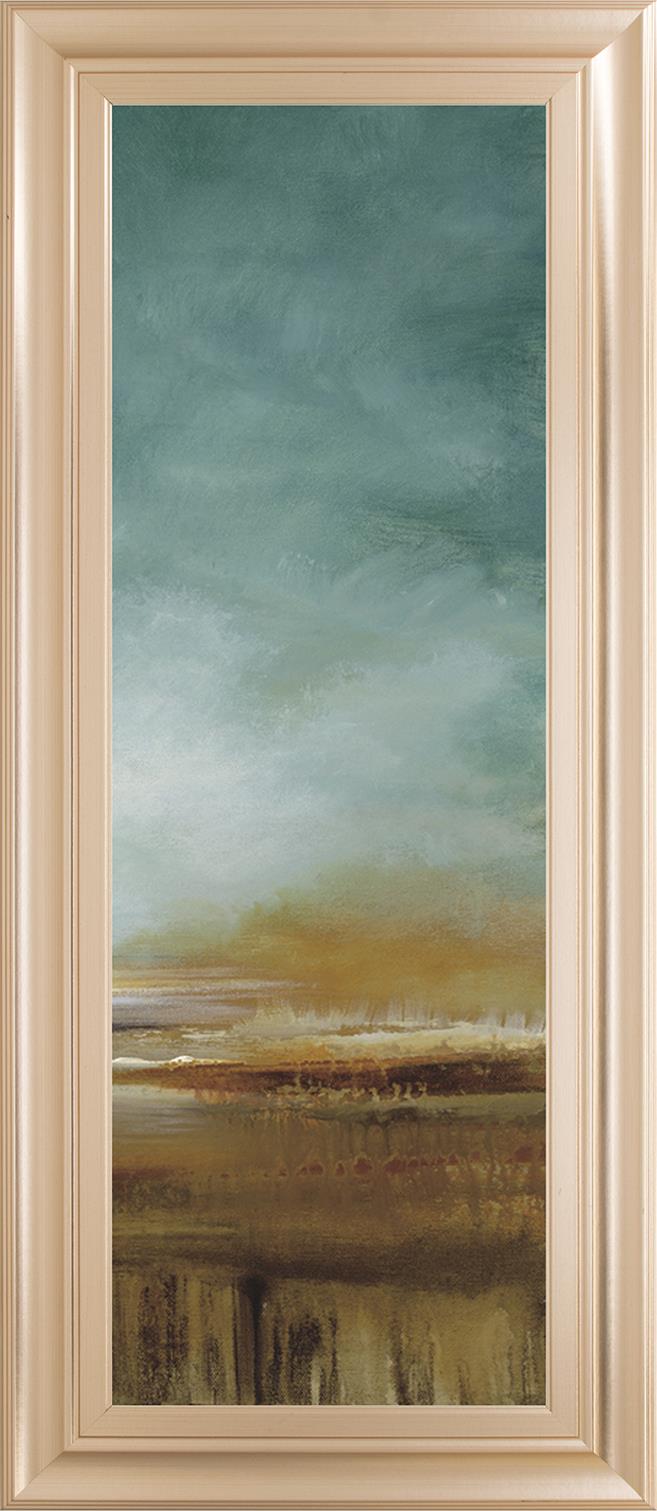 New Horizons Iii By Tesla 18X42 Framed Print