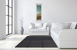 Mirrored Frame New Horizons Iii By Tesla 18X42 Mirror Frame Print