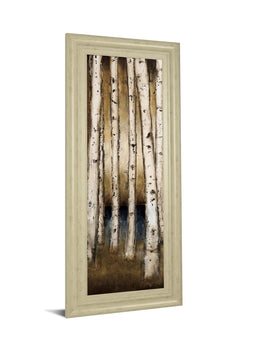 Birch Landing I By St Germain ***Monl*** 18X42 Framed Print