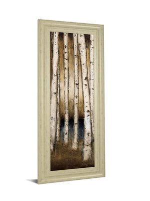 Birch Landing I By St Germain ***Monl*** 18X42 Framed Print