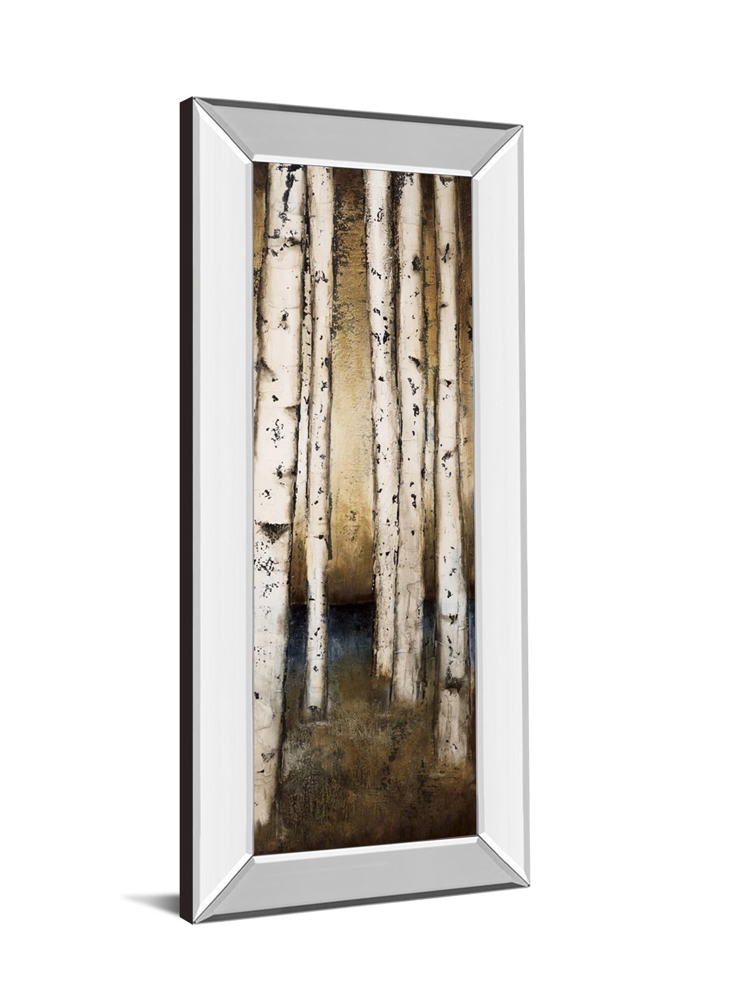 Mirrored Frame Birch Landing Iii By St Germain ***Monl*** 18X42 Mirror Frame Print