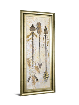 Tribal Arrows By Nan 18X42 Framed Print