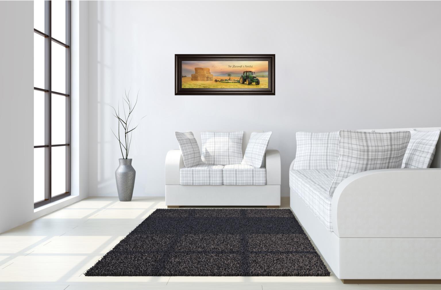 The Harvest Is Plentiful  By Lori Deiter 18X42 Framed Print