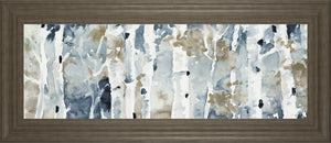 Blue Upon The Hill By Lanie Loreth 18X42 Framed Print