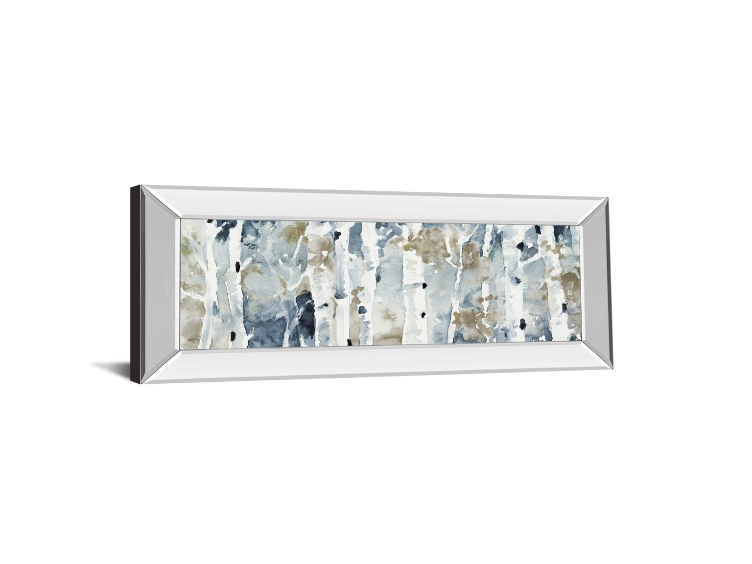 Mirrored Frame Blue Upon The Hill By Lanie Loreth ***Monl*** 18X42 Mirror Frame Print