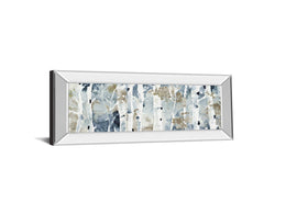 Mirrored Frame Blue Upon The Hill By Lanie Loreth ***Monl*** 18X42 Mirror Frame Print