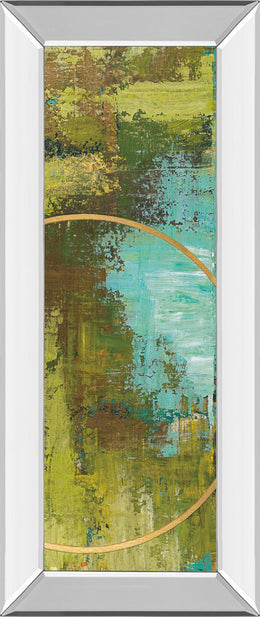 Mirrored Frame Aller Chartreuse By Patrick St. Germain 18X42 Mirror Frame Print