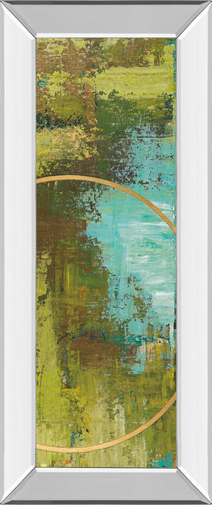 Mirrored Frame Aller Chartreuse By Patrick St. Germain 18X42 Mirror Frame Print
